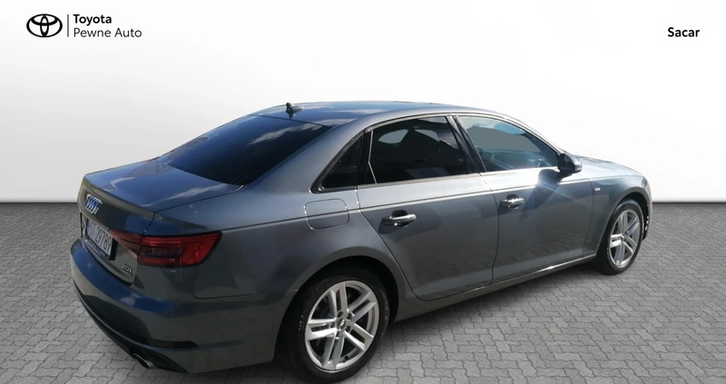 Audi A4 cena 80000 przebieg: 122500, rok produkcji 2017 z Bogatynia małe 172